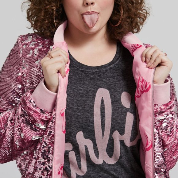 NWT Torrid Barbie Classic Fit Cotton Crew Tee - Picture 2 of 5